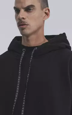 BUZO LUXO - HOODIE CONJURO NEGRO - Blow