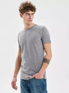 REMERA EL DON - BASICA GRIS