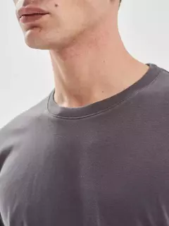 REMERA EL DON - BASICA GRIS PLOMO en internet