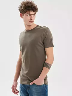 REMERA EL DON - BASICA VERDE MILITAR en internet