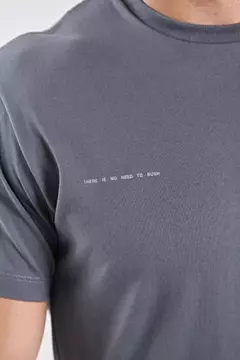 REMERA BRAVO - CHILL GRIS GRAFITO - Blow