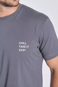 REMERA BRAVO - CHILL GRIS GRAFITO en internet