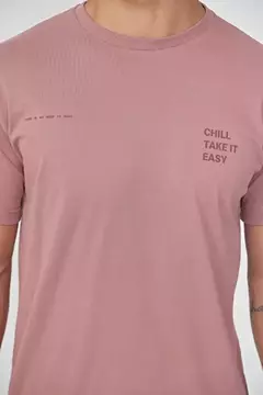 REMERA BRAVO - CHILL ROSA VIEJO en internet