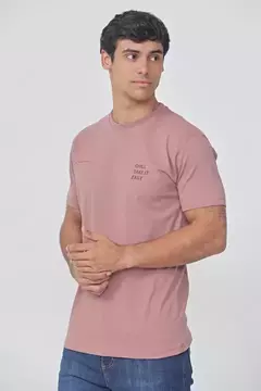 REMERA BRAVO - CHILL ROSA VIEJO