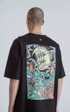 REMERA LUXO - LA LUNA NEGRA