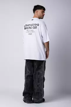 REMERA VCP - OVER TAZ MICHI BLANCA - tienda online