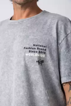 REMERA VCP - SHATTER GRIS - Blow