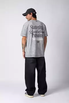 REMERA VCP - SHATTER GRIS - tienda online