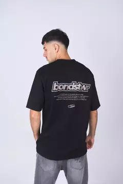 REMERA BOND - TEXT NEGRA - comprar online