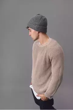 SWEATER BOND - KASSEL BEIGE en internet