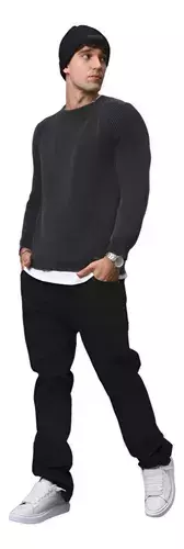 SWEATER BOND - KASSEL GRIS - tienda online