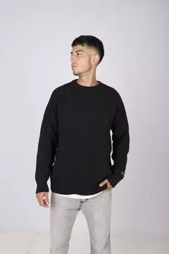 SWEATER BOND - SQUARE NEGRO