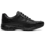 Sapato Social Masculino Torrenezzi Em Couro Preto Antiderrapante Cadarço - comprar online