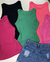 Blusa Canelada algodão regata na internet