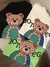 T-shirt Algodão Fashionista Urso - comprar online