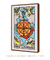 A Roda da Fortuna Tarot Art Poster - loja online