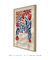 Bouquet de Flores em Vaso Vermelho Papiers Découpés Art Poster - loja online