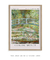 Imagem do Bridge over a Pong of Water Lilies por Claude Monet Art Poster