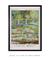 Bridge over a Pong of Water Lilies por Claude Monet Art Poster - loja online