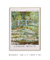 Bridge over a Pong of Water Lilies por Claude Monet Art Poster na internet