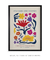 Composiçao de flores Nr 1 Papiers Découpés Art Poster - Patroa Studio