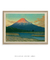 Imagem do Monte Fuji Fujikawa por Kawase Hasui