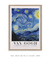 Imagem do Noite Estrelada por Van Gogh Art Poster