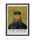 O carteiro por Van Gogh Art Poster - comprar online