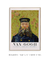 O carteiro por Van Gogh Art Poster - comprar online