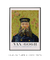 O carteiro por Van Gogh Art Poster - comprar online