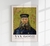 O carteiro por Van Gogh Art Poster