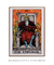 O Imperador Tarot Art Poster - loja online