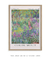 Imagem do O Jardim do Artista por Claude Monet Art Poster