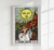 O Sol Tarot Art Poster