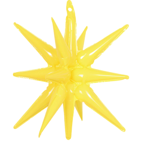Globo Estrella Metalizada 14 Puntas 18" x5 - tienda online