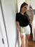 T-shirt Basic Lisa Preta