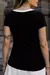 T-shirt Gola V Bicolor Viscolycra - Shiny Brand