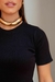 T-shirt tradicional Wave Canelada Shiny - loja online