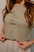 T-shirt tradicional No Magic No Risk em Foil Verde Palmeira na internet