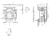 Redutor RV90 Flange 80B14 Eixo vazado 35mm para motores ( 1cv / 1,5cv ) - Multicomp