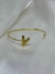 BRACELETE CORACAO BANHADO EM OURO - comprar online