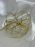 BRACELETE FLOR BANHADO EM OURO - comprar online