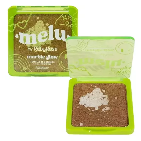Marble glow iluminador cremoso Melu Golden Hour