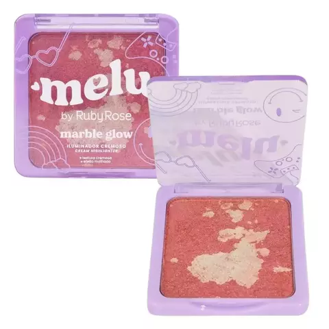 Marble glow iluminador cremoso Melu Space cruiser