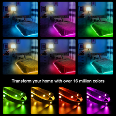 Tira de luz LED, RGB 5050/SMD3535, fita flexível, tira de luz LED
