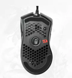Redragon storm m808 usb com fio rgb gaming ultralight honeycomb mouse 12400 dpi na internet