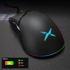 Delux M800PRO PAW3370 RGB Optical Wireless Gaming Mouse 19000 DPI Wired Program? - comprar online
