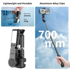 Estabilizador de telefone com rotação de 360° Desktop Handheld Gimbal Stabilizador - comprar online