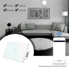 Interruptor de luz de parede WiFi Smart Touch