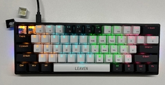 K620 Mini Teclado Mecânico para Jogos 61 Teclas RGB Hotswap Type-C Teclado para - loja online